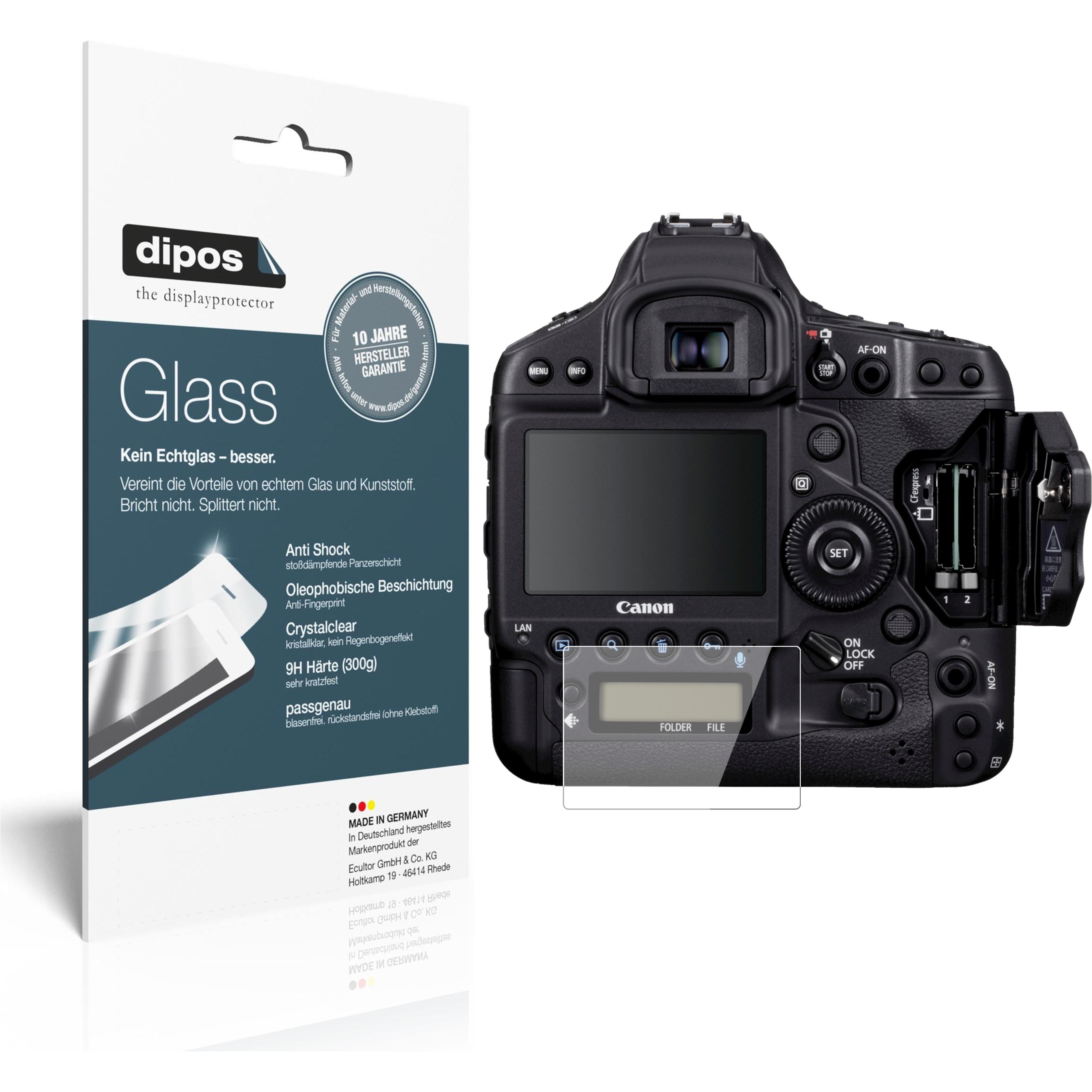 Dipos Displayschutz Anti-Shock (Displayschutz, EOS 1DX), Kameraschutz, Transparent