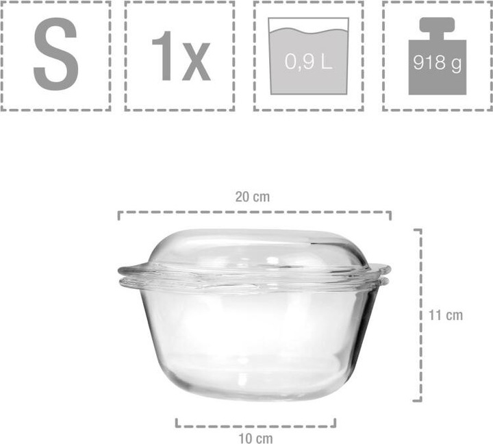 Produktbild Sänger Geschirr Glasbräter Set