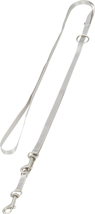 Trixie Pettorina per cuccioli Junior con guinzaglio, M-L: 36-50cm/10mm, 2m, grigio chiaro (M, L, Cane)