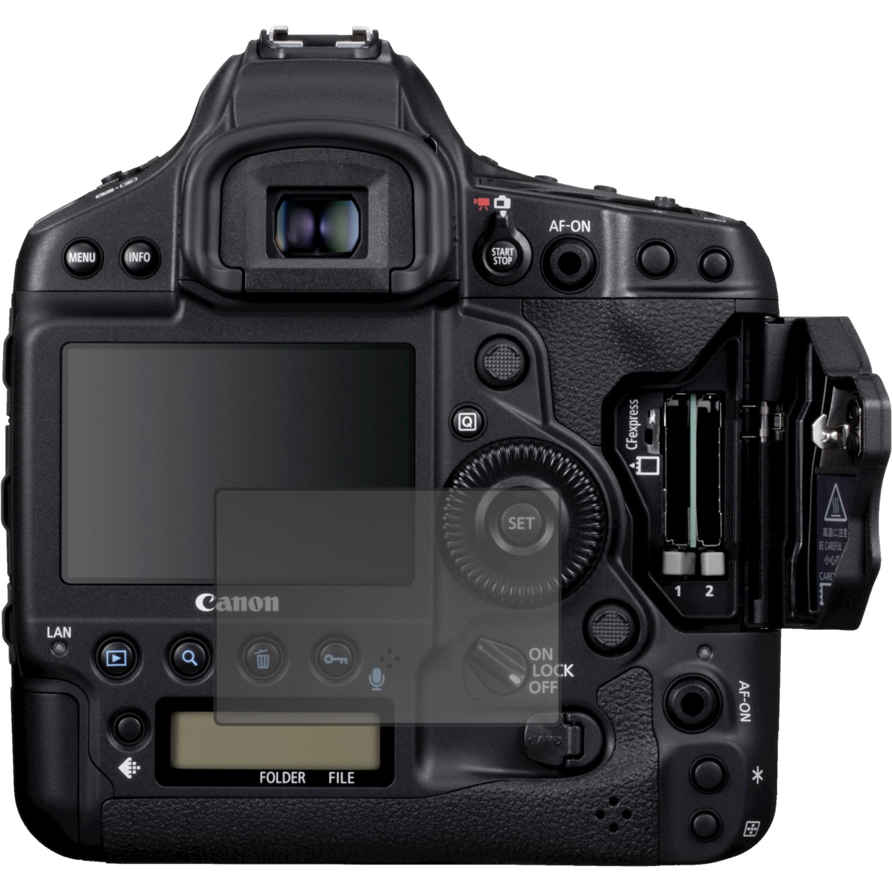 Dipos Blickschutzfolie 4-Way Privacy (Displayschutz, Canon EOS 1DX Mark II), Kameraschutz, Transparent