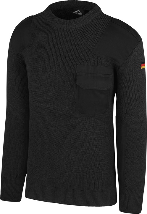 Actual product image Normani Mens BW Sweater with Virgin Wool Barntrup - 1741 (4XL)