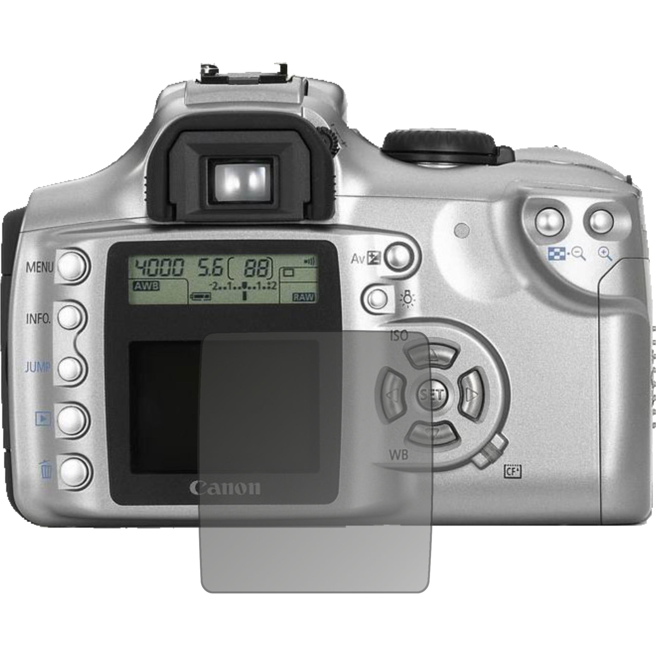 Dipos Blickschutzfolie 4-Way Privacy (Displayschutz, Canon EOS 300D), Kameraschutz, Transparent