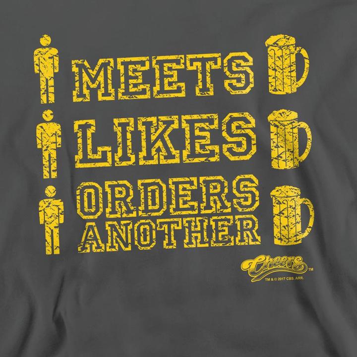 Produktbild Cheers Man Meets Beer Sweatshirt (M)