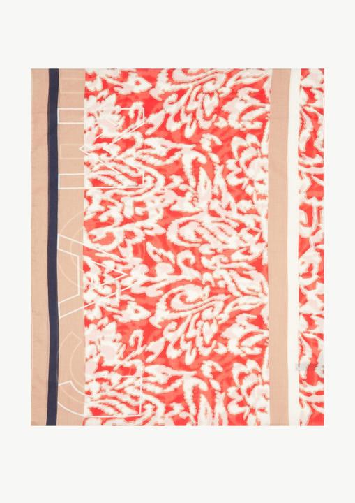 Produktbild Comma Tuch Loop-Schal aus Baumwolle mit All-over-Print