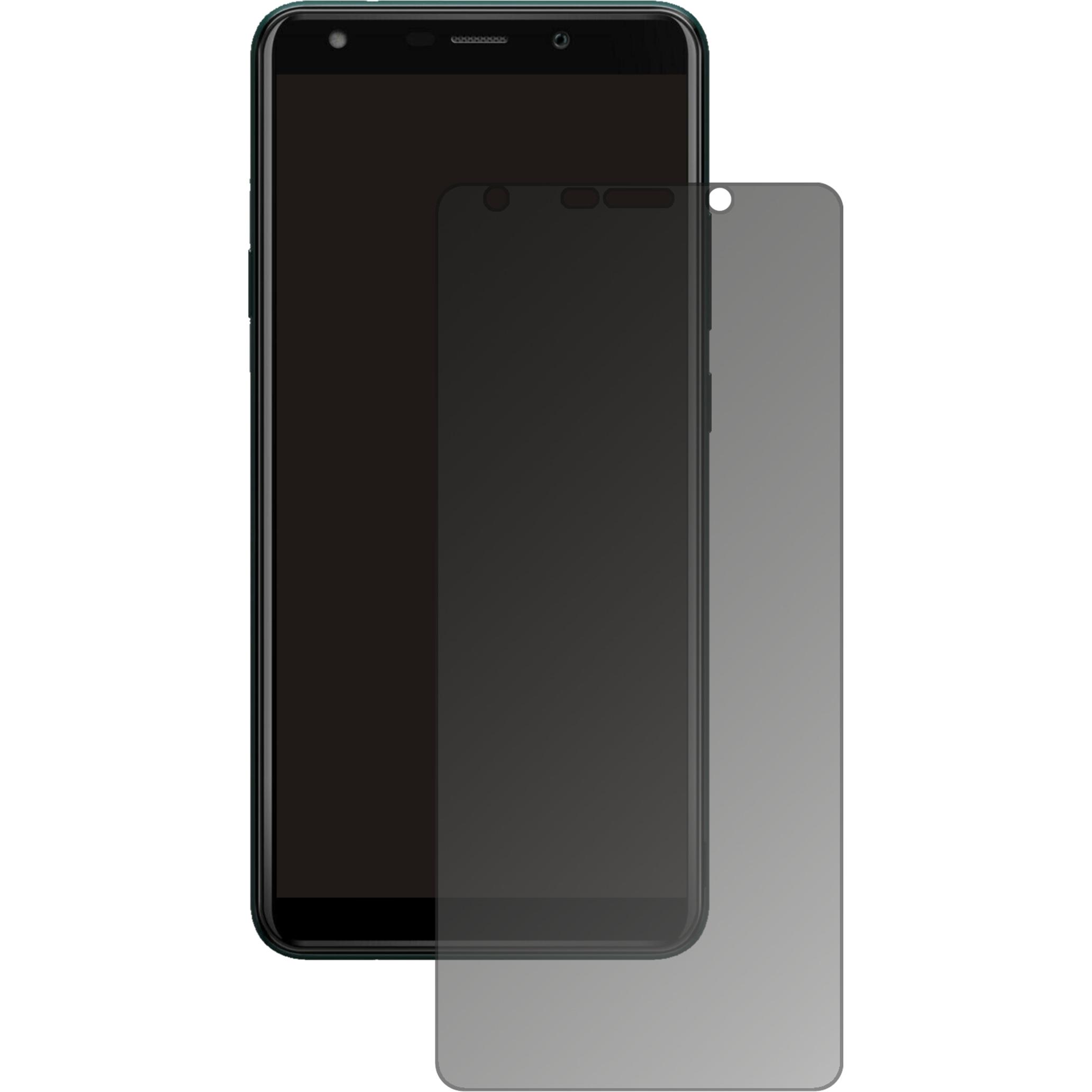 Thumbnail - Dipos Blickschutzfolie 4-Way Privacy (1 Stück, Wiko Y61), Smartphone Schutzfolie, Transparent