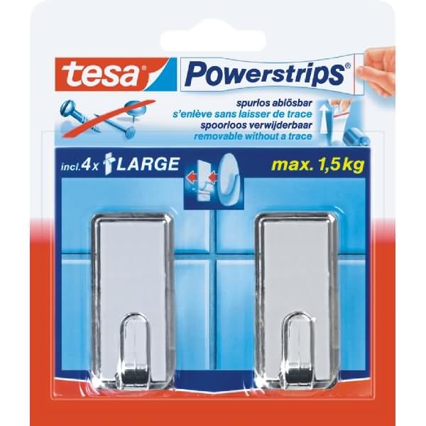 Produktbild tesa Powerstrips Haken Large CLASSIC