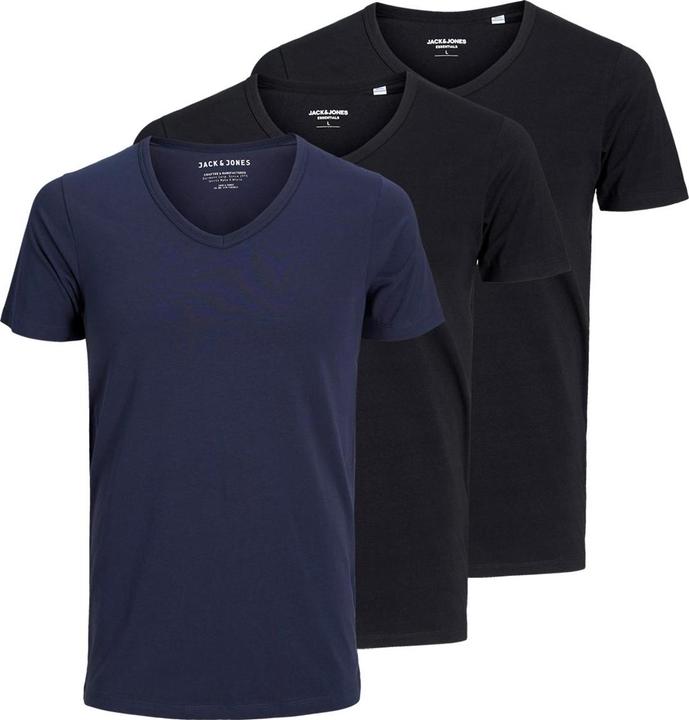 Produktbild Jack & Jones 3er Pack Essentials T-Shirt (S)