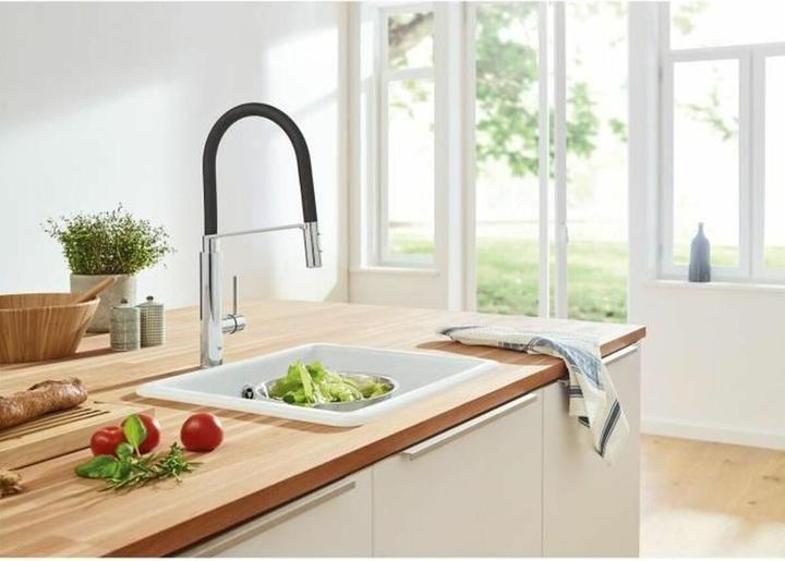 Actual product image Grohe Küchenarmatur mit flexiblen Auslauf Concetto chrom glänzend 31491000