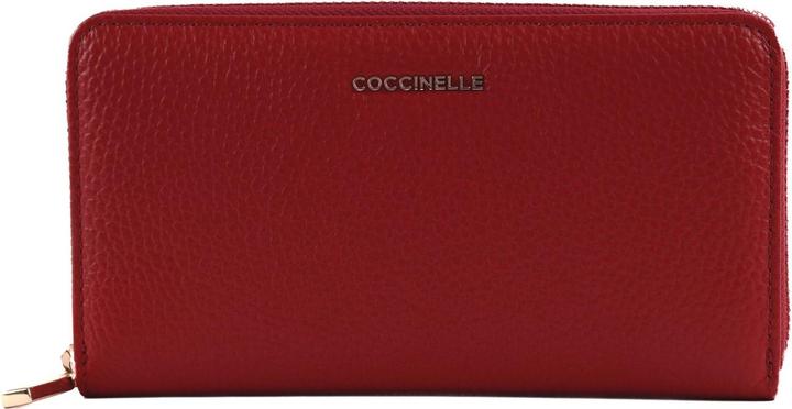 Actual product image Coccinelle Metallic Soft Wallet Grained Leather