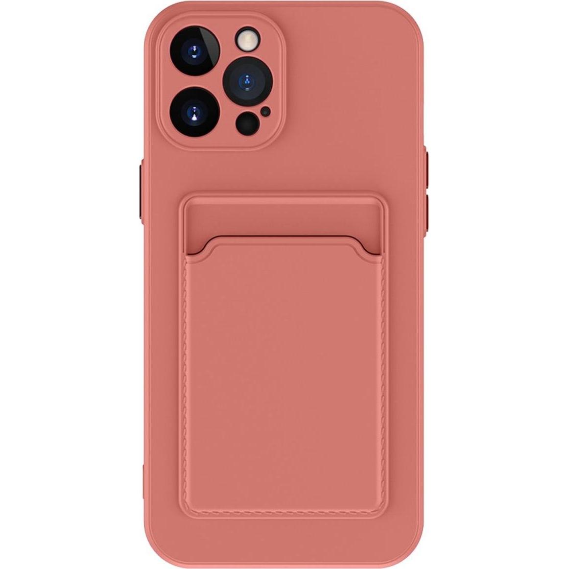 König Design Schutz Handy Hülle für Apple iPhone 15 Pro Case Cover Etuis Bumper Kartenfach (Apple iPhone 15 Pro), Smartp...