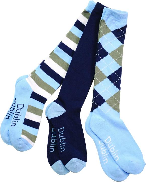 Actual product image Dublin Socks (3 pairs) (pack of 3, One size)