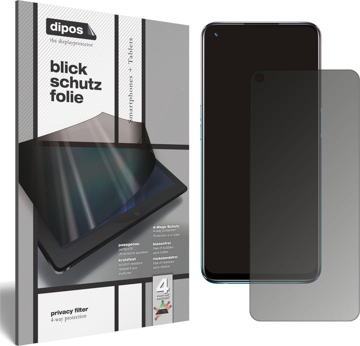 Actual product image Dipos Screen Protector 4-Way Privacy (1 Piece, Oppo A54)