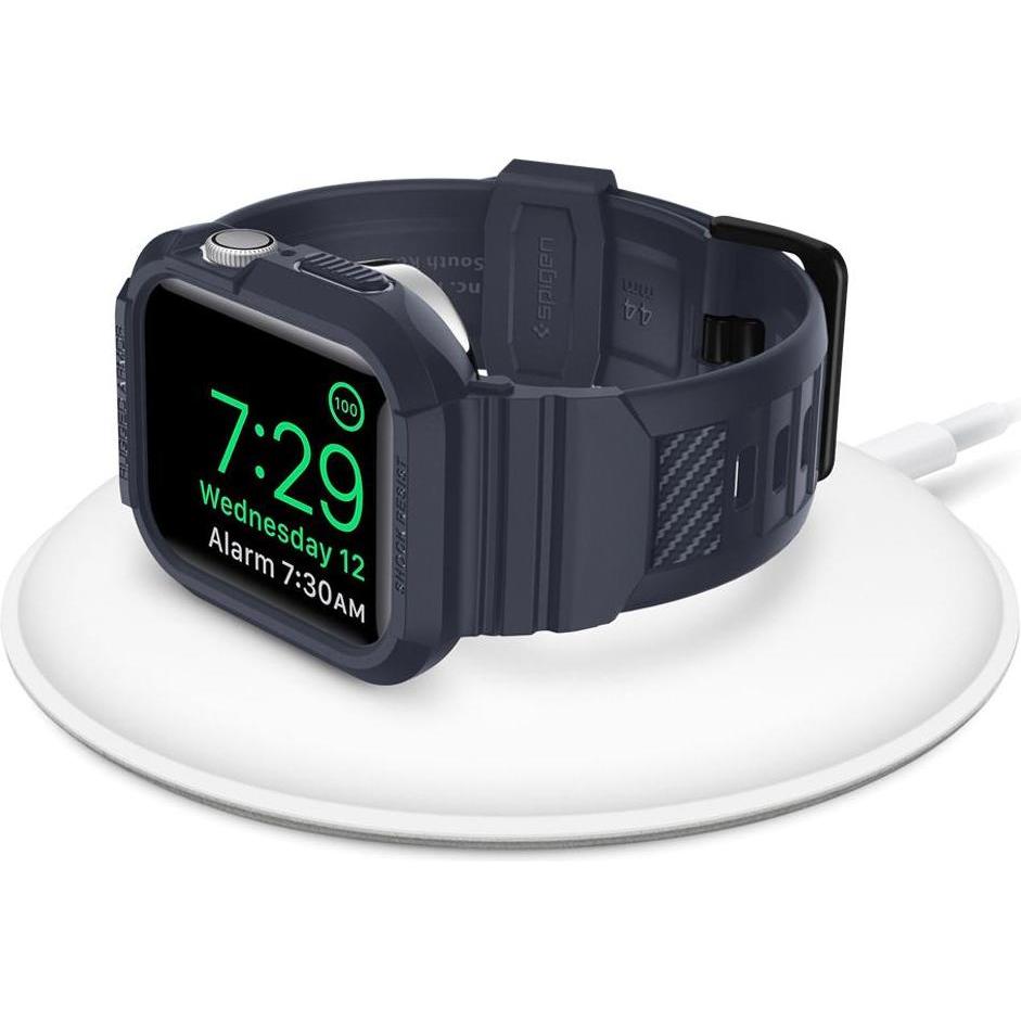 Thumbnail - Spigen RUGGED ARMOR "PRO" Apple Watch 4 / 5 / 6 / 7 / 8 / SE (44 / 45 MM) CHARCOAL GRAY, Smartwatch Zubehör, Grau