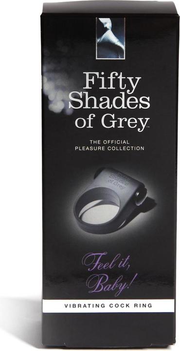 Produktbild Fifty Shades of Grey Feel it Vibrating Cock Ring (6.40 cm)