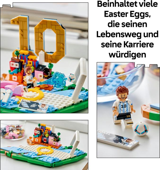 Actual product image LEGO Lionel Messi - Football highlights (43011, LEGO Editions)