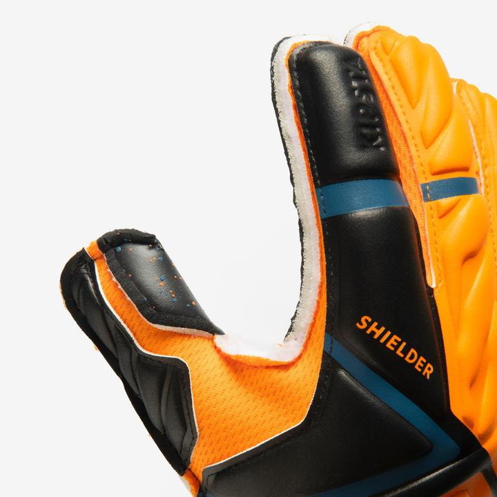 Produktbild Kipsta Torwarthandschuhe Junior Positiver Schnitt Latex (4)
