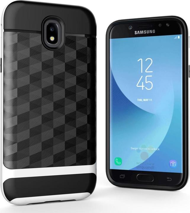 Produktbild König Design Handyhülle für Samsung Galaxy J5 (2017) Schutzcase Backcover Bumper Etuis Weiss (Samsung Galaxy J5 (2017))