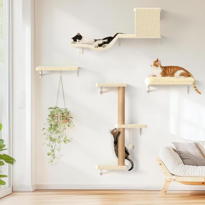 Fukumaru Kletterwand Katzen Set (44 cm)