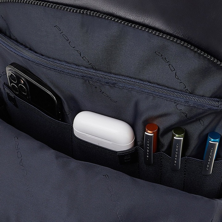 Image du produit Piquadro Blue Square - Sac à dos pour ordinateur portable avec compartiment pour iPad®, RFID Blocker (14 l)
