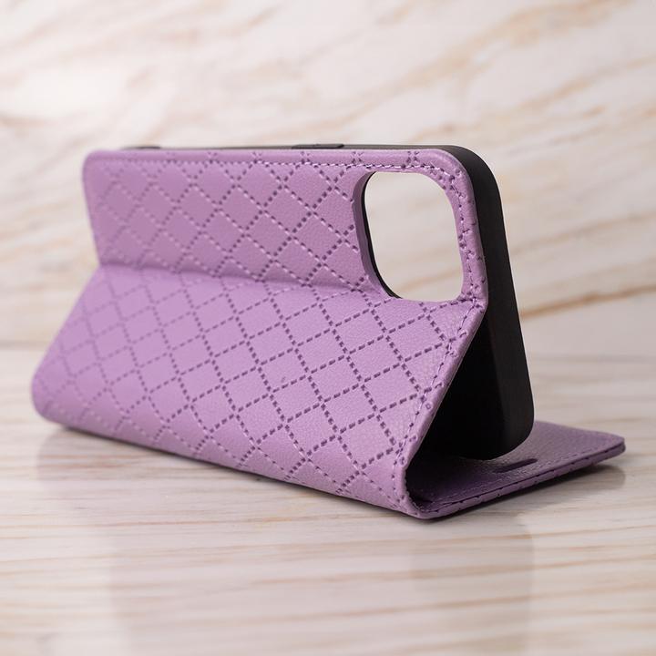 Actual product image OEM Smart Caro case for Motorola Edge 40 Neo purple (Motorola Edge 40 Neo)