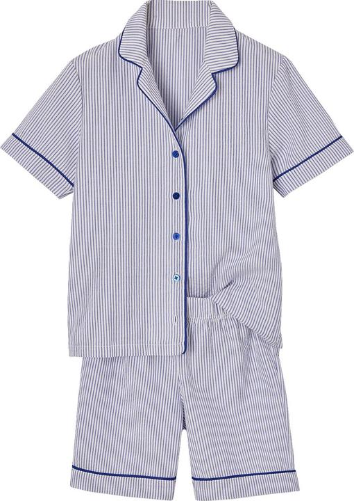 Produktbild Vertbaudet Gestreifter Jungen Sommer-Schlafanzug aus Popeline (116)