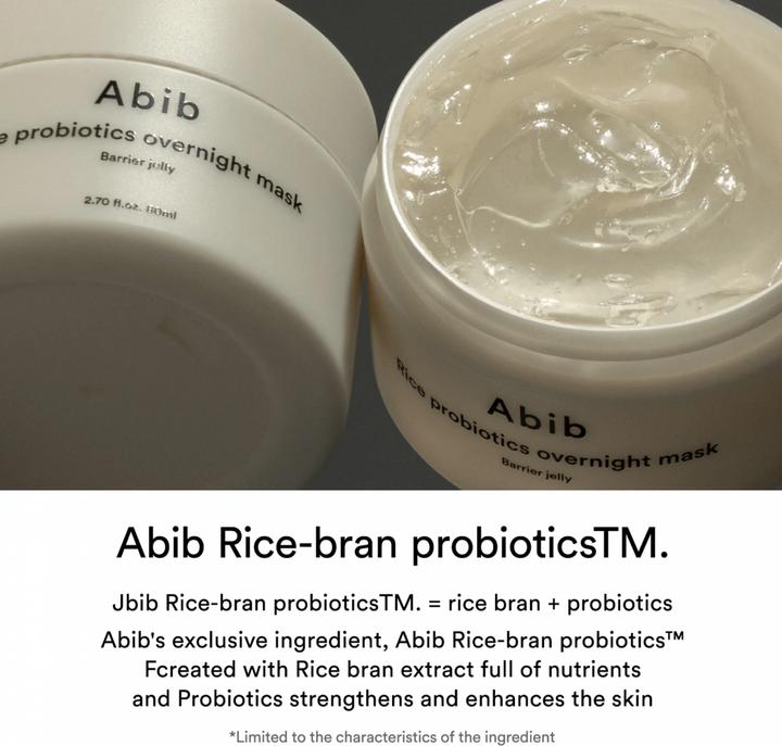 Actual product image NoName - Rice Probiotics Overnight Mask Barrier Jelly (20 ml)