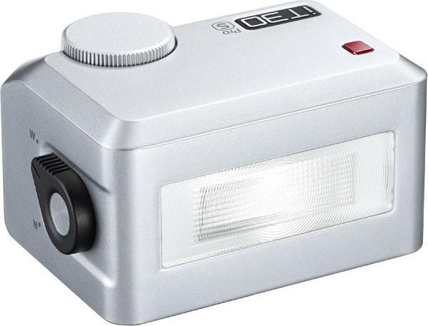 Actual product image Godox iT30Pro O silver - TTL Mini Flash for Oly/Pan white (Plug-on flash, Godox, Oly/Pan)