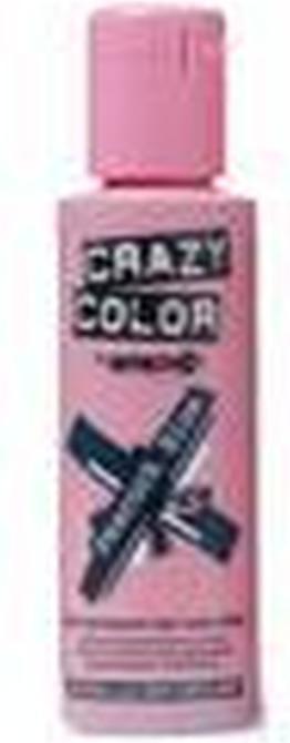 Actual product image Crazy Color Renbow Semi-Permanent Hair Color Dye peacock blue 45-100 ml, 1 pack (1 x 115 g) (Peacock blue)