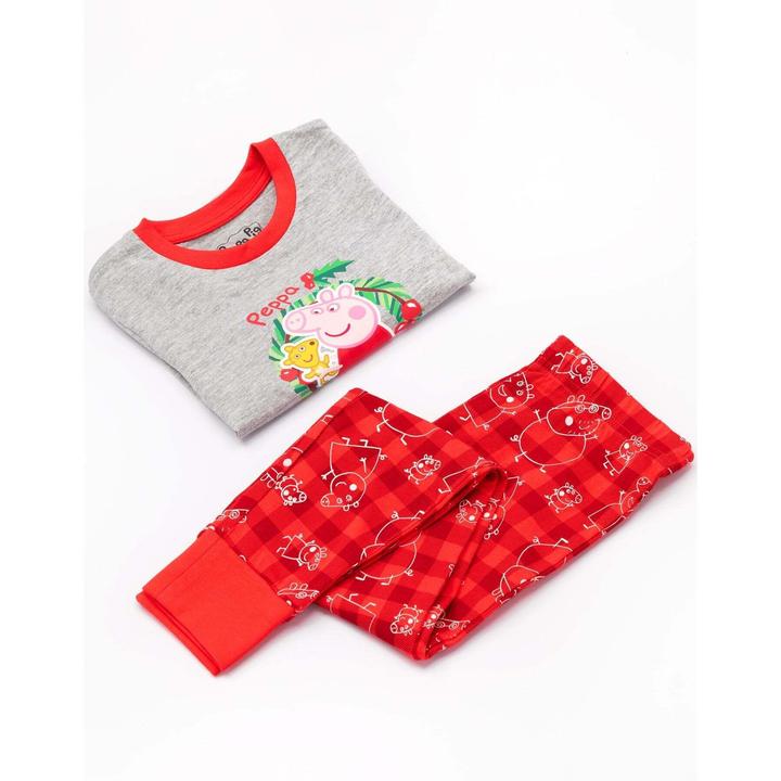 Produktbild Peppa Pig Schlafanzug Mädchen Weihnachtliches Design (86)