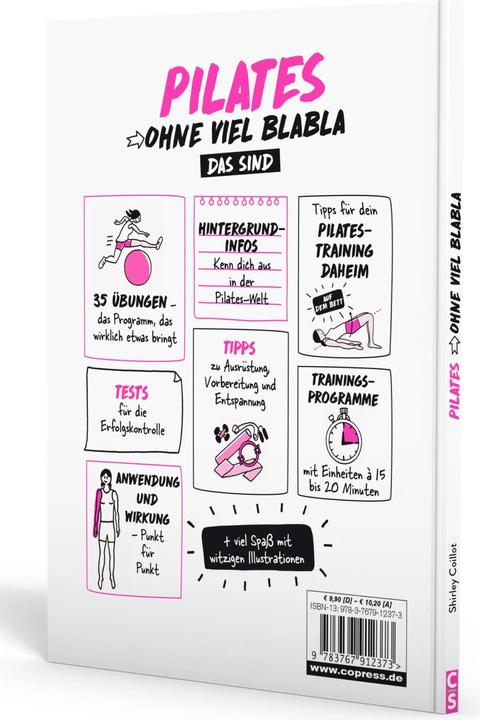 Produktbild Pilates ohne viel Blabla (Deutsch, Shirley Coillot, 2018)