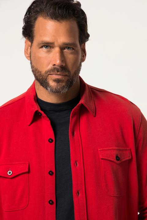 Produktbild JP1880 Sweat-Hemd, Langarm, Kentkragen, Modern Fit (4XL)