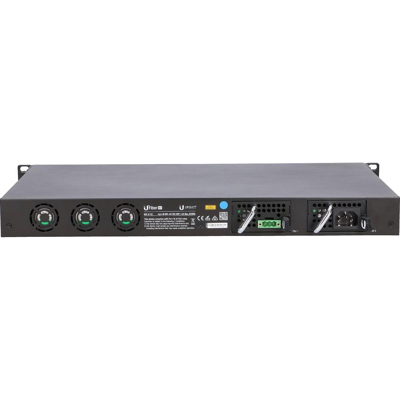Thumbnail - Ubiquiti UFiber GPON Optical Line Terminal, 8x GPON, 2x SFP+ (10 Ports), Netzwerk Switch, Schwarz