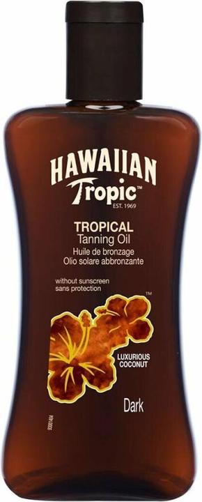 Actual product image Hawaiian Tropic Glowing Oil (Self tanning oil, 200 ml)