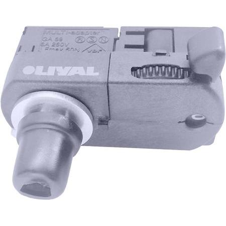 Csdk SL, Wandleuchte + Deckenleuchte, Global GA 69-1 Base adaptor 230v, 1-faset, grå, med tilbehør, max 5 kg. - PROFESSI...