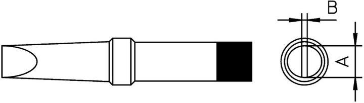 Actual product image Weller Erem Soldering tip (Soldering tip)