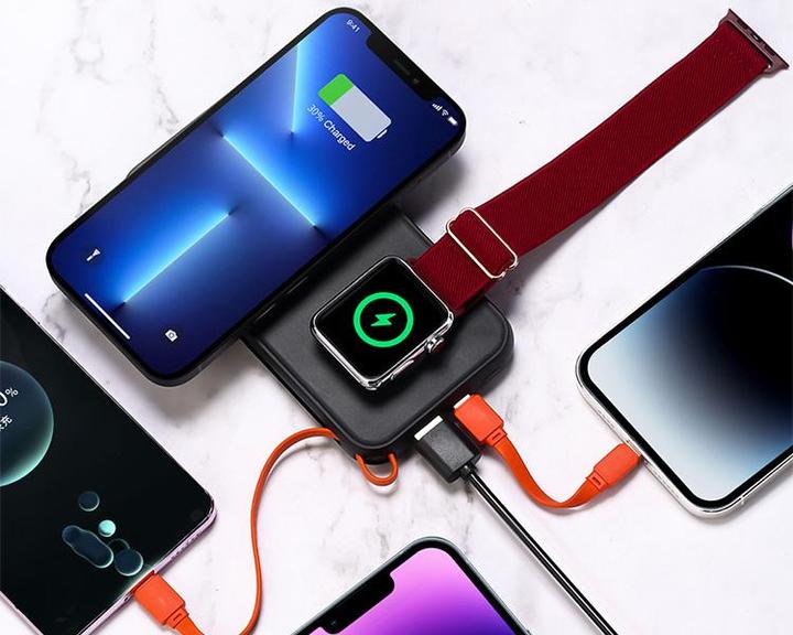 Actual product image Technaxx Wireless Powerbank, 3in1 (10000 mAh, 22.50 W)