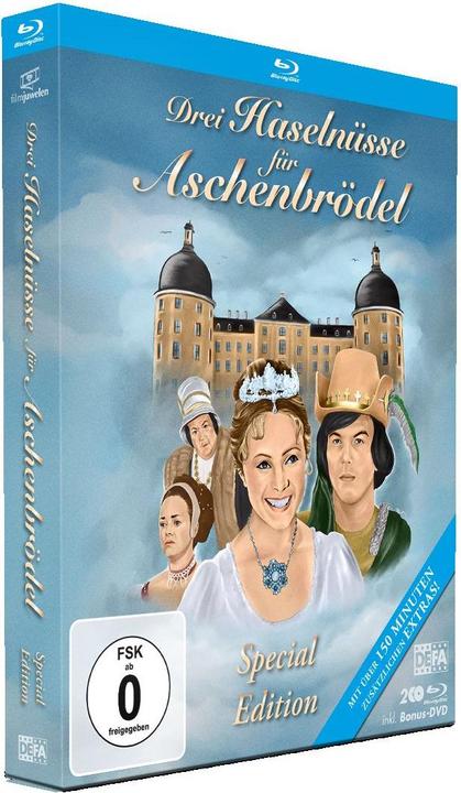 Trois noisettes pour Cendrillon - Édition spéciale (Blu-ray, 2024, Allemand)