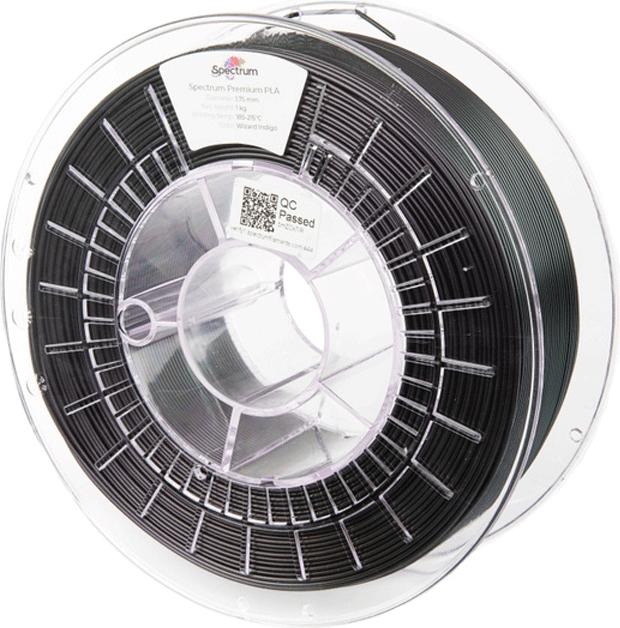 Produktbild Filament Premium PLA Wizard Indigo 1.0kg 1.75mm (PLA, 1.75 mm, 1000 g, Blau)