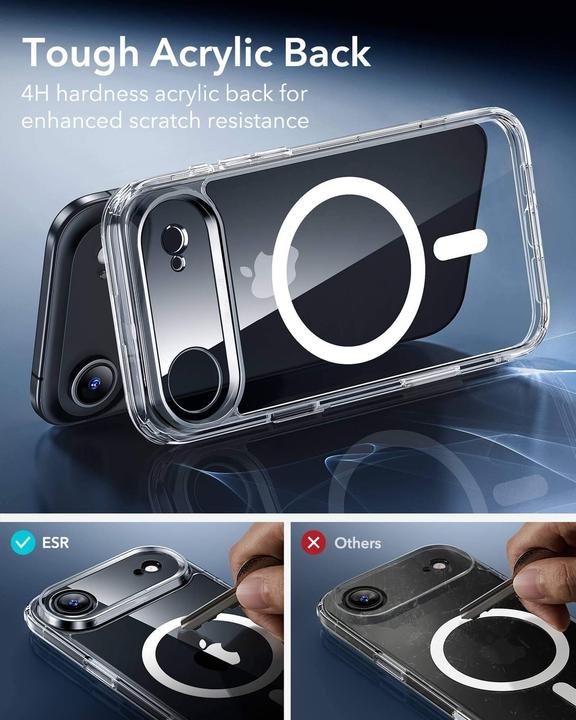 Produktbild ESR - Classic Hybrid HaloLock - iPhone 17 Air - Clear (Apple iPhone 17)