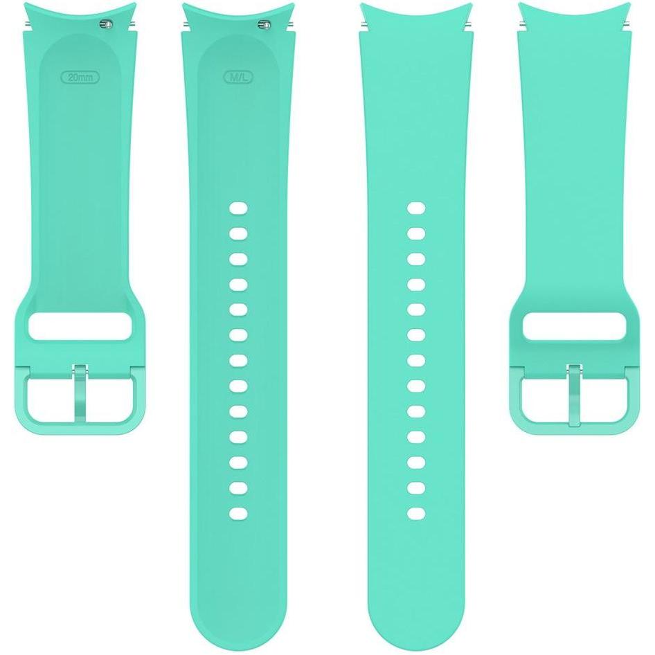 Thumbnail - König Design Silikon Armband 20mm Uhrenarmband für Samsung Galaxy Watch 4 5 Classic Pro Loop (20 mm, Silikon), Uhrenarmb...