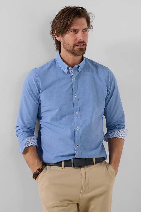 Produktbild Joe Browns Gingham Shirt with Button-Down Collar (S)