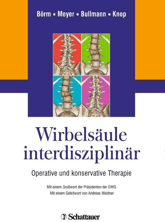 Produktbild Wirbelsäule interdisziplinär (Deutsch, Christian Knop, Frerk Meyer, Viola Bullmann, Wolfgang Börm, 2017)