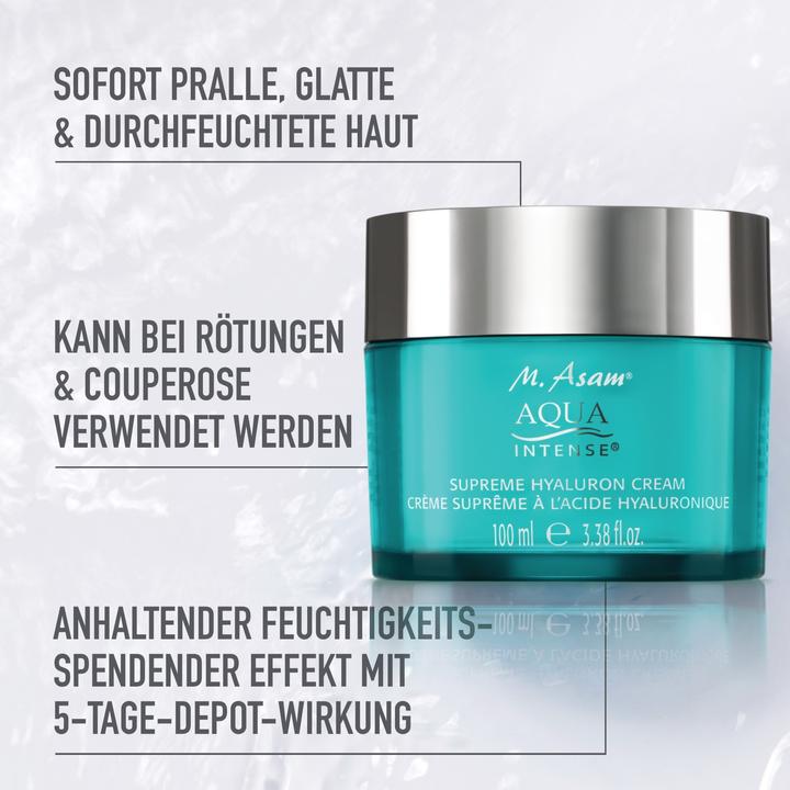 Actual product image M. Asam Aqua Intense Supreme Hyaluron Cream (100 ml, 24h cream)