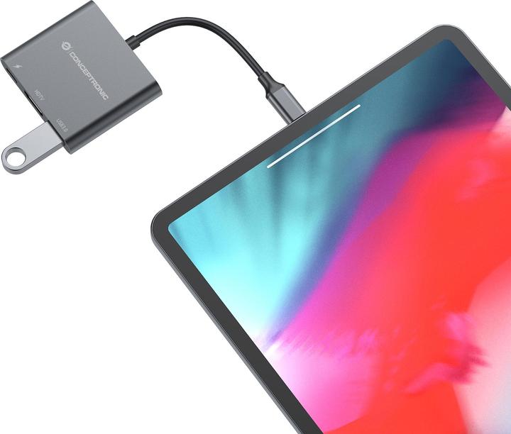 Actual product image Conceptronic DONN01G (USB-C, 1 Ports)