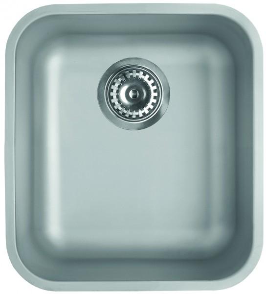 Elleci Space 340 R50 Lavello sottopiano Rettangolare Acciaio inossidabile (Lavello sottopiano)