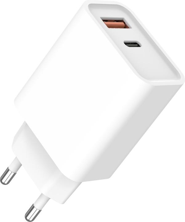 Actual product image PhoneLook Chargeur rapide 25W USB-A et USB-C Adaptateur secteur dual (25 W)