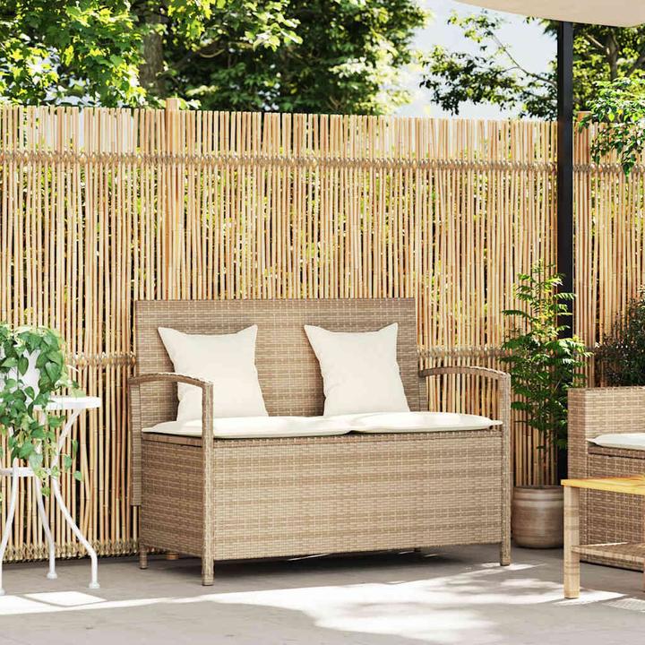 Actual product image vidaXL Gartenbank mit Stauraum