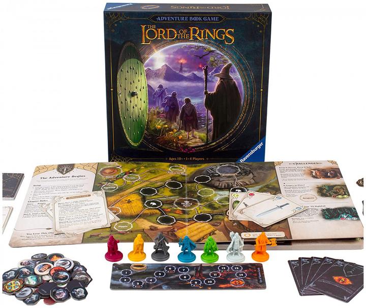 Actual product image Ravensburger Adventure Book Game Lord of the Rings EN (10827542) (English)