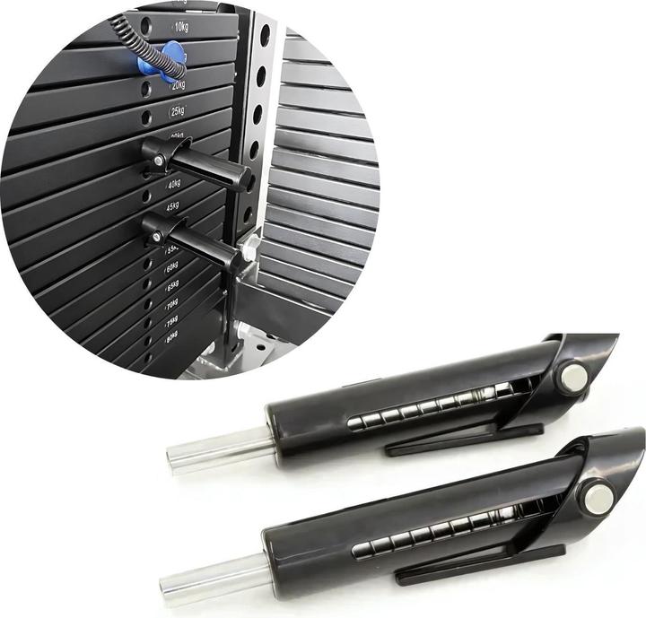 Image du produit Hermex Weight-Stack-Pin Drop-Set-Pin Broche de poids Broche de poids - 2 pièces