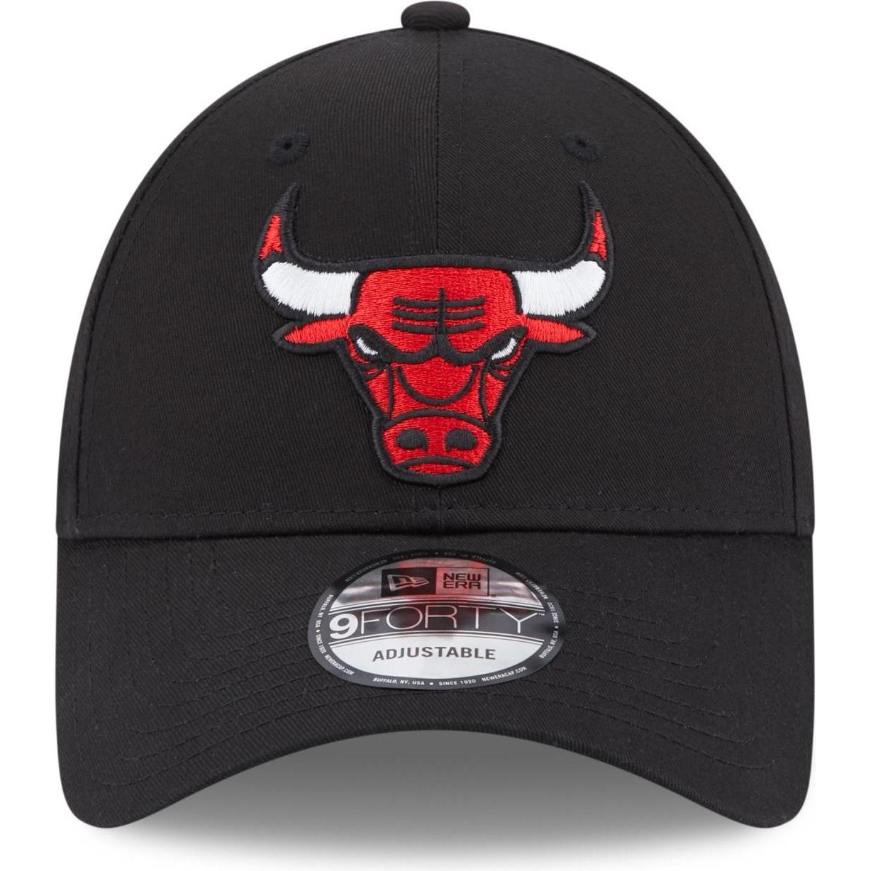 Thumbnail - New Era, Herren, Cap, 9Forty Strapback Side Patch Chicago Bulls, Schwarz, (One Size)